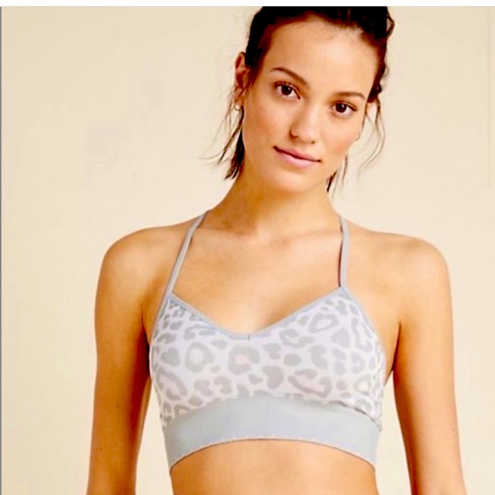 Anthropologie Safari Seamless T-back Bralette